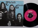 GENESIS, THE KNIFE PART 1 & 2, ORIGINAL PINK SCROLL, 7