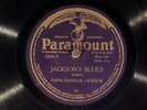 78 RPM - Papa Charlie Jackson, Paramount 12348, EE-  Blues