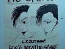 vintage org NO CRISIS PROMO 11x17 Punk Flyer poster kbd hardcore rock