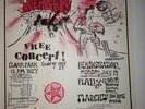 VTG org D.O.A. BAD BRAINS TOXIC REASONS rally 11x14 Punk Flyer kbd hardcore h/c