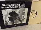 STEVE YOUNG (songwriter) seven bridges road BLUE CANYON (1975) EX  LP