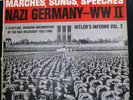 VINYL RECORD ALBUM MARCHES SONGS SPEECHES NAZI GERMANY WWII VOL. 2