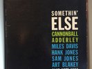Cannonball Adderley Miles Davis Somethin Else Blue Note LP Mono RVG DG BLP1595