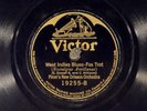 78 RPM -- Piron's New Orleans Orchestra, Victor 19255, EE+ Jazz