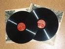 2x 78 rpm Brahms Adolf Busch Violin Rudolf Serkin Piano Electrola 1805 1806