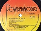Black Sabbath Vol 4 LP Very Rare Unique Powderworks Labels New Zealand Press