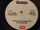 Queen Rare Irish Press 45 - Thank God it's Christmas / Man on the Prowl
