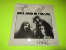 SIGNED AUTOGRAPHED WAYNE KRAMER DENNIS THOMPSON MICHAEL DAVIS MC5 BACK IN THE US