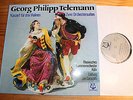 TELEMANN Concerto for 3 Violins, Suites CORAZOLLA LP CHRISTOPHORUS