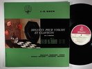 BARCHET (violin) , VEYRON-LACROIX Bach Complete Son. ERATO 2 LPs STE 50079 - 80