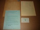 Elvis Presley 1958 UK Fan Club Membership Card + Newsletter + Welcome Letter