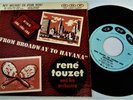 RENE TOUZET VINYL 45 Ep Louie Louie Latin Jazz Mambo Popcorn Mod RARE GNP RECORD
