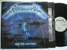 METALLICA Ride The Lightning EX MEGAFORCE MRI 769 Original '84 LP w/inner sleeve