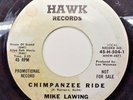 Mike Lawing Chimpanzee Ride b/w In L.A. Hawk Records Promo 7