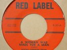 Red Label 35 - Barbara Trent & Richi Corbin Trio - funk soul 45 rpm - A Woman...