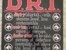 D.R.I. - DEFINITION - VINYL LP - DIRTY ROTTEN IMBECILES ORIGINAL SEALED DRI