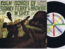 SONNY TERRY & BROWNIE McGHEE Folk Songs swedish EP 45PS 1963 I love You Baby