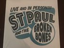 St. Paul And The Broken Bones Vinyl LIVE AND IN PERSON