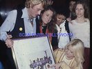 SYLVIE VARTAN JOHNNY HALLYDAY 1980s DIAPOSITIVE DE PRESSE ORIGINAL SLIDE #70
