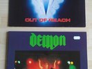 2 LPs: BLIND FURY Out of reach (gut) + DEMON One helluva night (neuwertig)