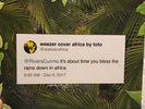 Weezer - Africa (limited green vinyl 1500) SEALED Toto Rosanna Urban Outfitters