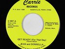 Deep Funk/Crossover Soul 45 - Jean and Donnella - Get Ready - Carrie - NM mp3