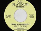 Funk 45 - Willie & Mighty Magnificents - Funky 8 Corners - All Platinum VG++ mp3