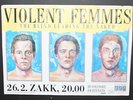 Violent Femmes Blind Leading The Naked 1986 84x59cm Original Promo Poster