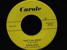 Dwain Louis/Classmates-That's All Right/My Baby-Carole 111-ROCKABILLY RARE