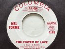 Mel Torme The Power Of Love US promo 45 nice copy