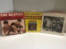 THE BEATLES (6) - 3 records - 7 inch - PIC SLEEVE - RARE - NM