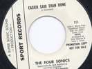 Northern - FOUR SONICS - Easier Said Than Done - Sport