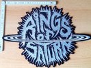 RARE RINGS OF SATURN WOVEN BACKPATCH GOJIRA NILE MESHUGGAH  ATHEIST DEATH CYNIC