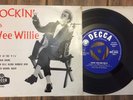 WEE WILLIE HARRIS - ROCKIN WITH EP DECCA DFE 6465 - TRI RARE ROCK N ROLL 1958