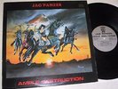 JAG PANZER AMPLE DESTRUCTION 1984 USA LP 1ST HORSEMEN COVER IRON WORKS IW1001 EX