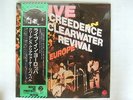 PROMO WHITE LABEL / CCR CREEDENCE CLEARWATER REVIVAL LIVE IN EUROPE / 2LP WITH O