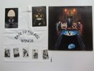 PAUL McCARTNEY 1979 UK BACK TO THE EGG  LP WITH  PROMO BAG,5 CARDS, 2 POSTCARDS