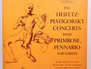 3 LP. RCA. Heifetz-Piatigorsky. Stereo LDS 6159. Soria Series. Slipcase. 1961.