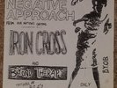 NEGATIVE APPROACH flyer ca. 1982 NECROS ROACH MOTEL MINOR THREAT DEEP WOUND SWIZ