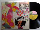 KINKS face to face - original MONO SHRINK tri-color label '66 beat psych concept
