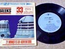 DOCTOR WHO THE CHASE THE DALEKS 1st UK PS EP 1966 GERRY ANDERSON BARRY GRAY RARE