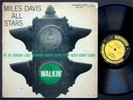 MILES DAVIS Walkin' LP PRESTIGE PRLP 7076 US 1957 W.50th RVG MONO Horace Silver