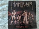 Manowar Into Glory Ride LP Megaforce 1983 LP