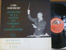 SCHURICHT  / BEETHOVEN  symphony nos 1 & 2   / VSM FALP 573