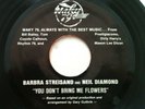 Rare 1978 WAKY Radio Louisville COLUMBIA 45 Promo Barbra Steisand Neil Diamond
