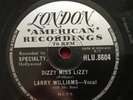 Larry Williams 78 London records Ex near mint Slow Down / Dizzy Miss Lizzy