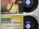 45 FAUSTO LEALI -  PLEASE PLEASE ME (Beatles) - ANNO 1963 - JOLLY J 20209