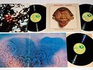 PINK FLOYD Meddle + Relics + Obscured By Clouds LP Record Harvest Pressing Lot