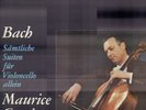 LP-BOX J. S. Bach Sämtliche Suiten für Violoncello allein / Maurice Gendron