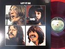 THE BEATLES Let It Be JAPAN Red Wax Vinyl LP G/F Cover MINT